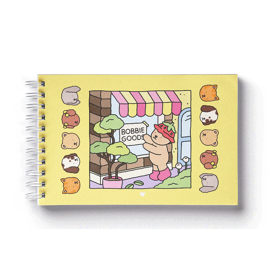 Livro Amarelo Boobie Goods Original Capa Dura 50 Páginas