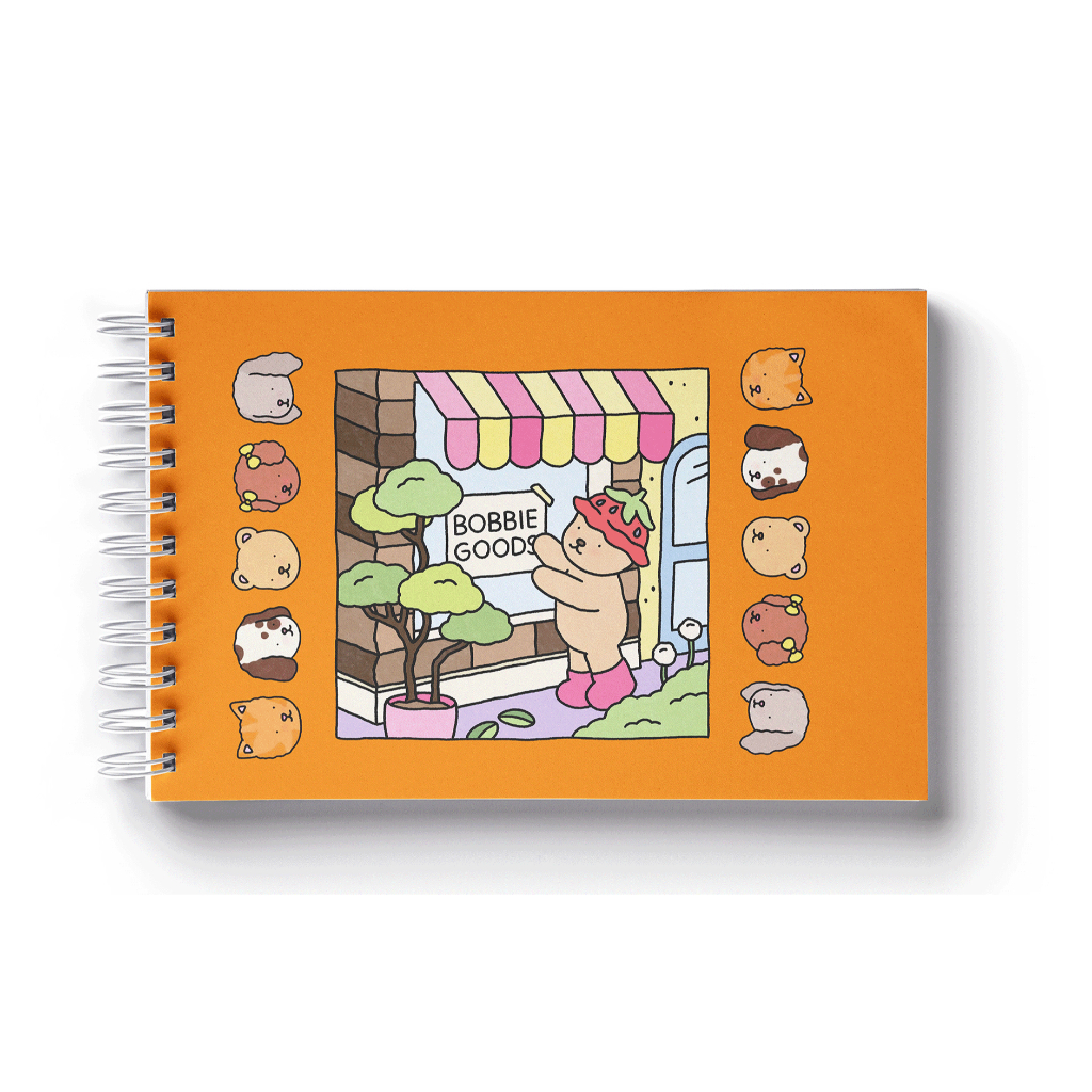 Kit Livro Bobbie Goods Capa Dura + 80 Canetas Touch