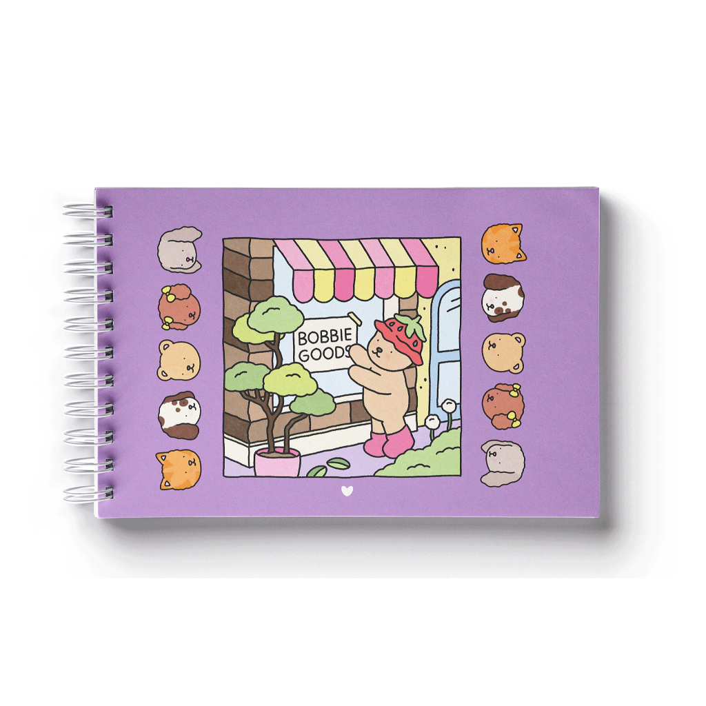 Livro Lilás Boobie Goods Original Capa Dura 50 Páginas