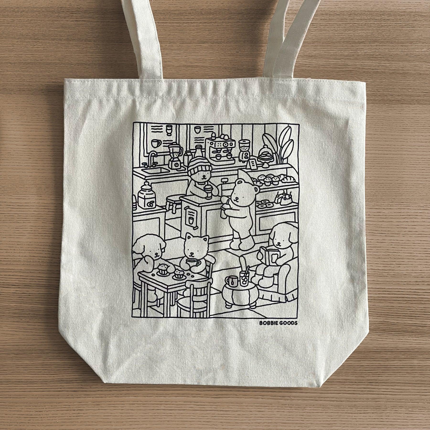 Coffee Shop Tote Bag